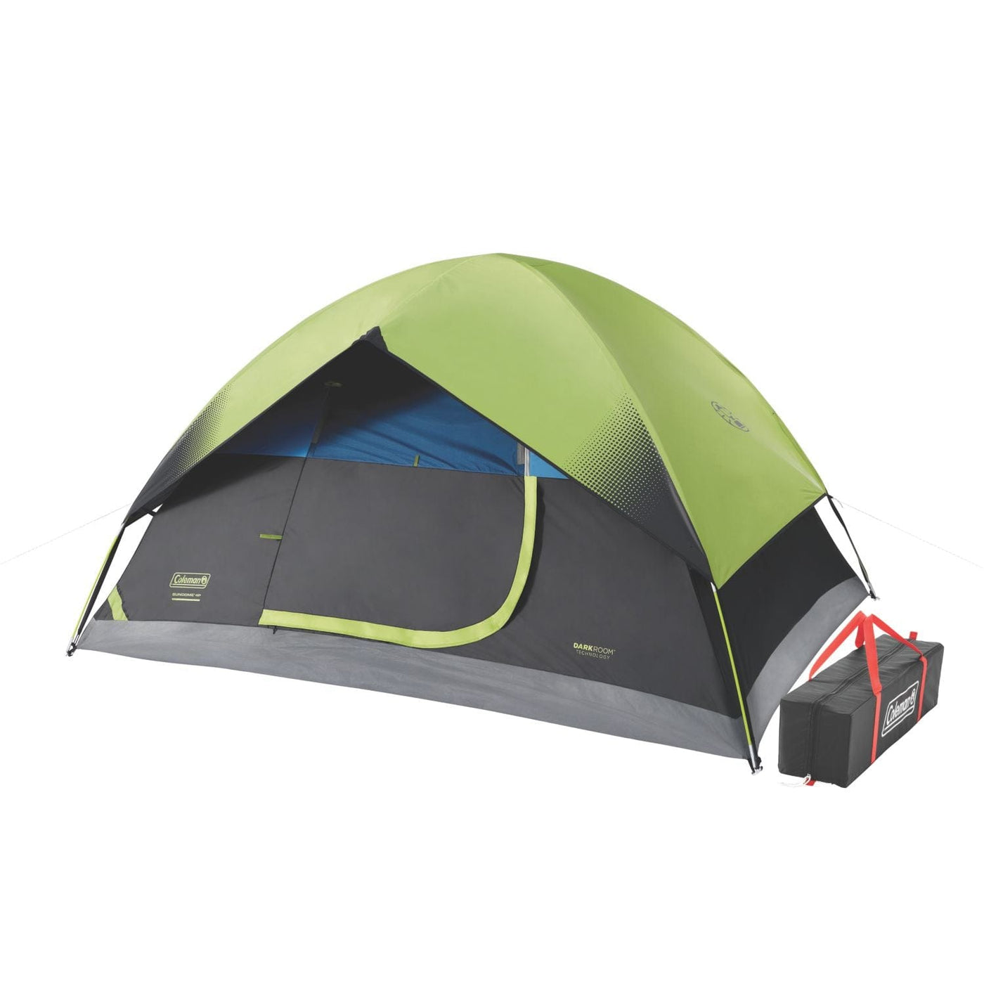 Coleman Coleman 4-Person Dark Room Sundome Tent Camping And Outdoor