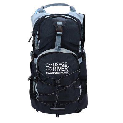 Osage River Osage River Drake Hydration Pack Gray Black Gray Camping And Outdoor