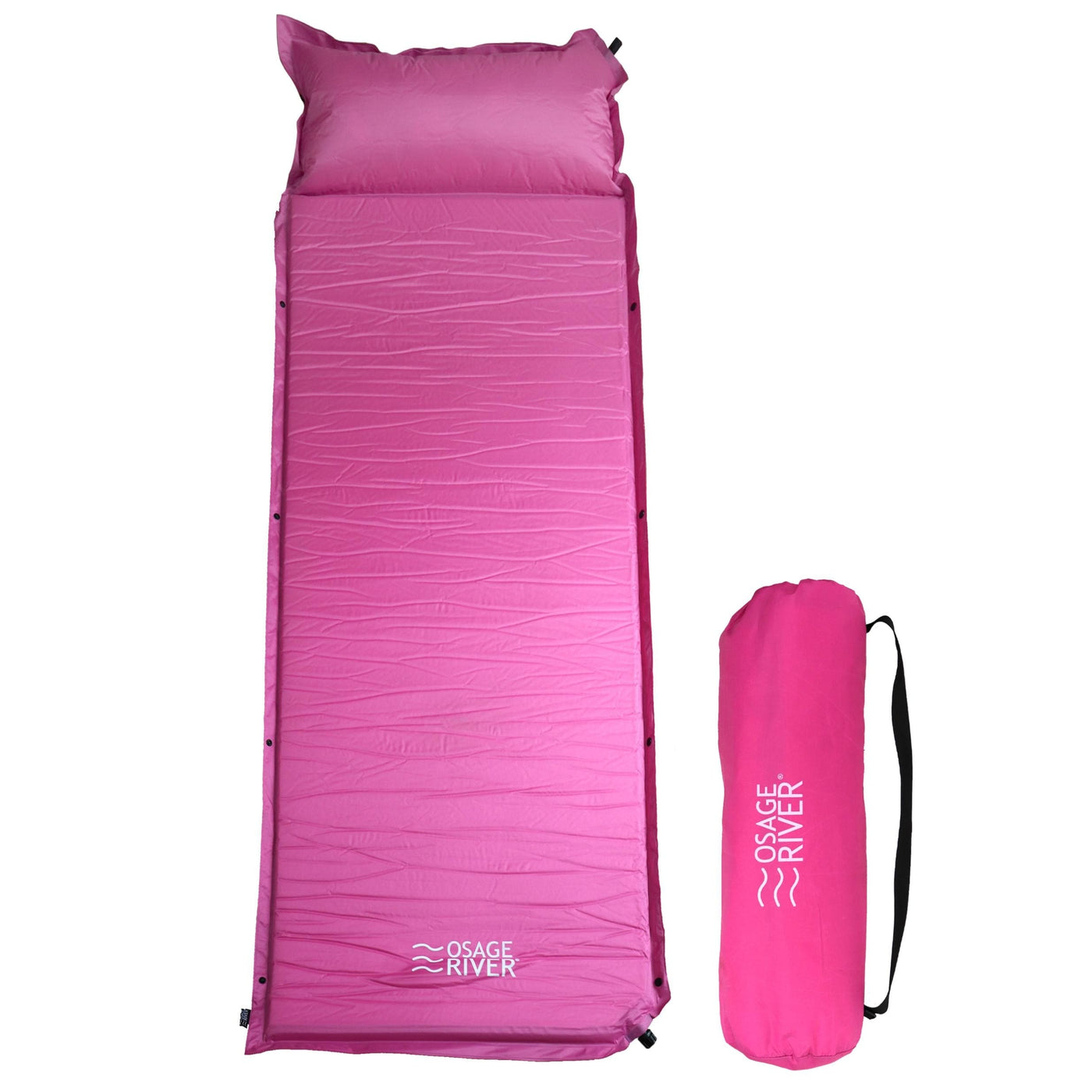 Osage River Osage River Self Inflating Sleeping Pad Pink Camping And Outdoor