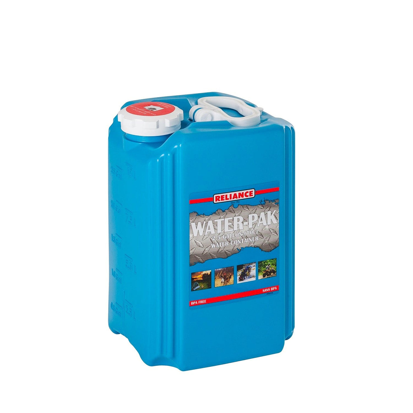 Reliance Reliance Aqua-Pak Water Container 5 Gallon 2.5 Gallon Camping And Outdoor