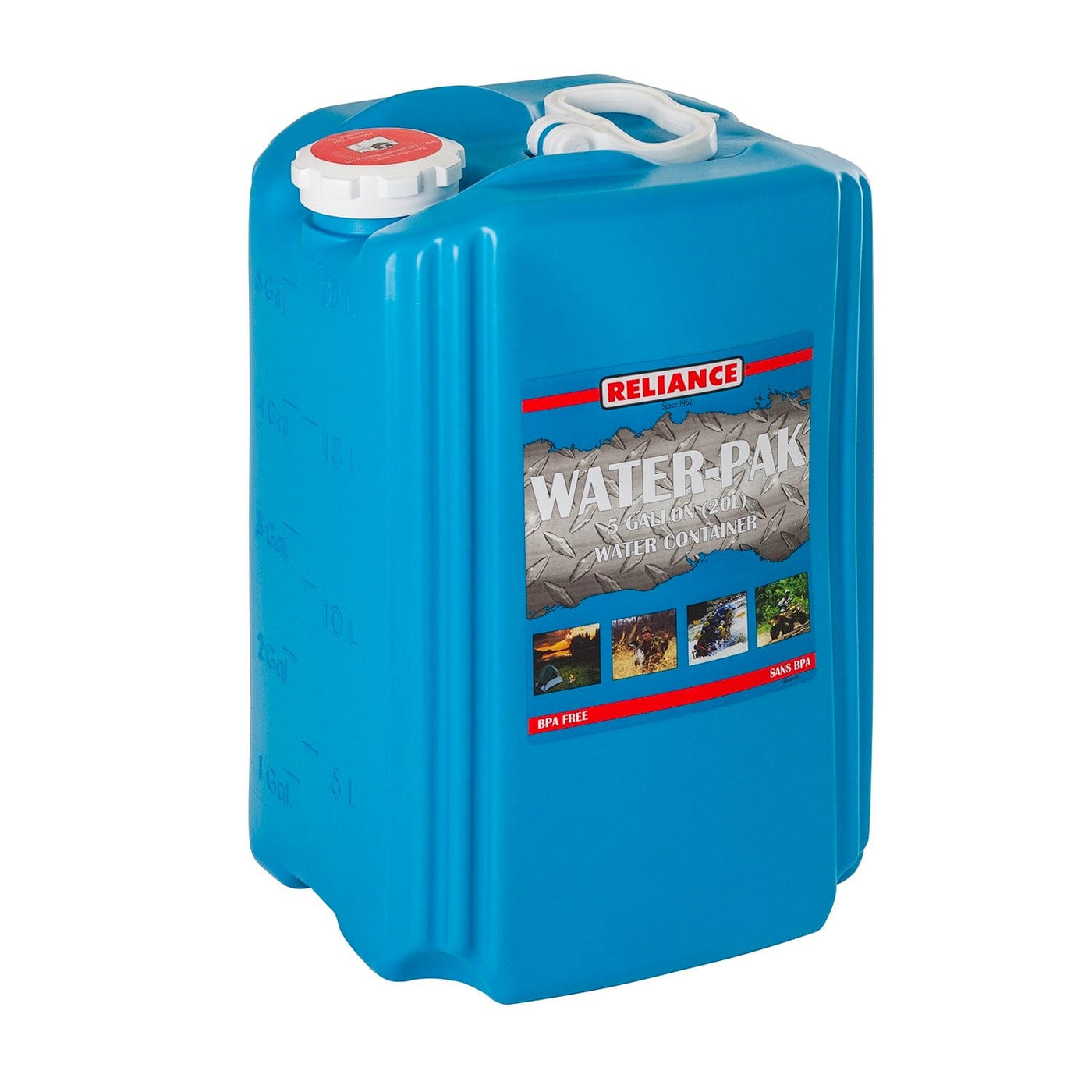 Reliance Reliance Aqua-Pak Water Container 5 Gallon 5 Gallon Camping And Outdoor