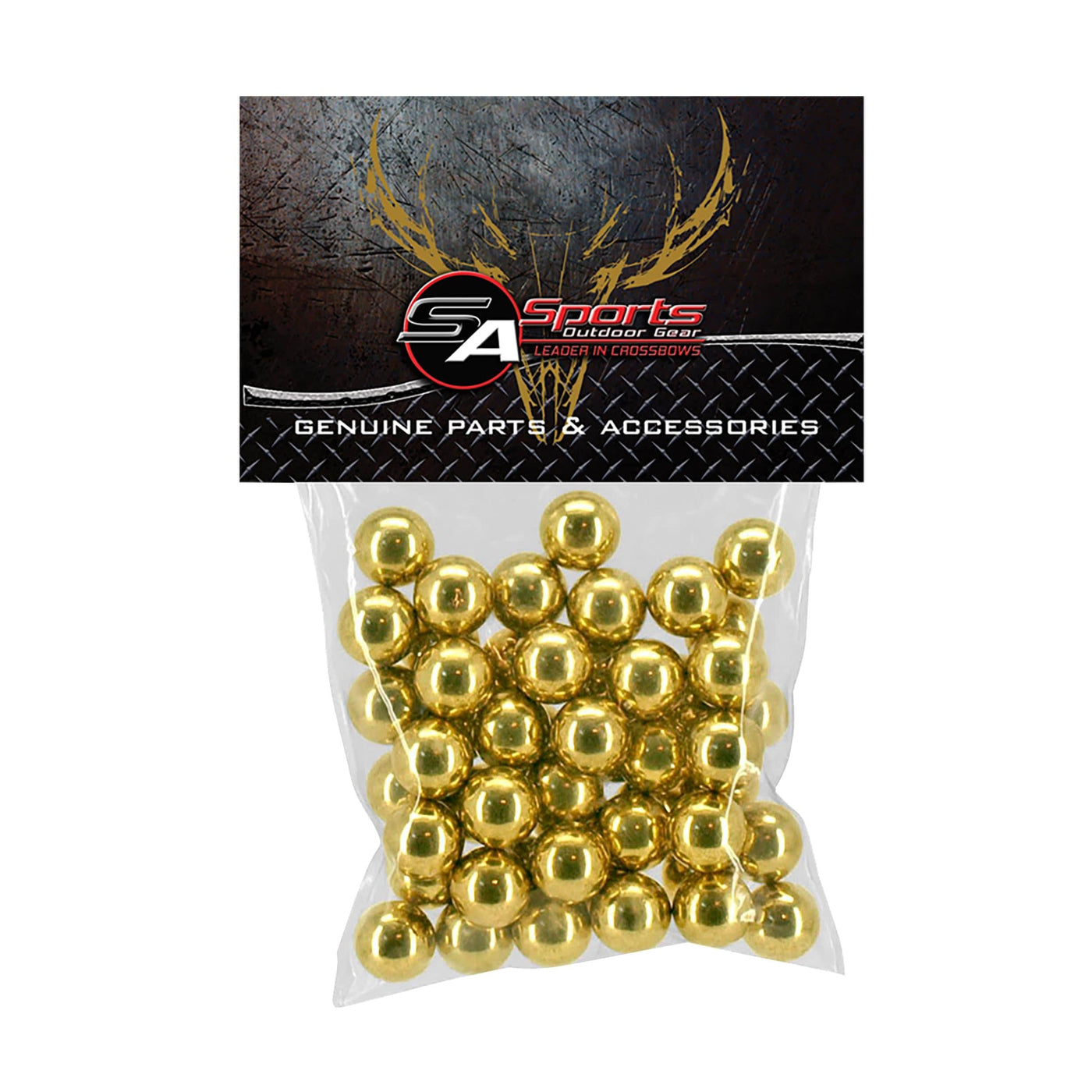 SA Sports SA Sports 0.375 Inch Slingshot Ammo Steel Balls-50 Count Camping And Outdoor