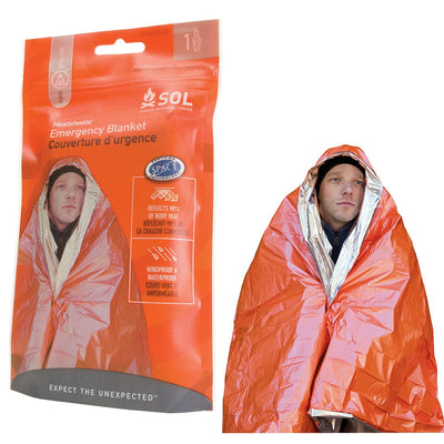 SOL SOL Emergency Blanket Camping And Outdoor
