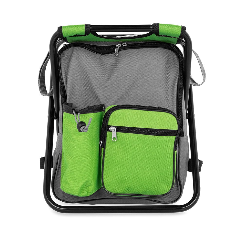 Camco Camco Camping Stool Backpack Cooler - Green Camping