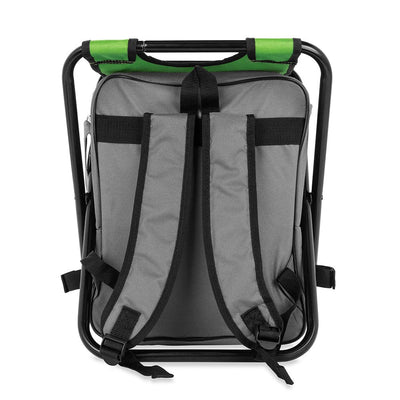 Camco Camco Camping Stool Backpack Cooler - Green Camping