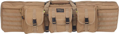Bulldog Bulldog 43" Single Tactical Cs - 3 Large Accessory Pockets Tan Cases Gun/bow