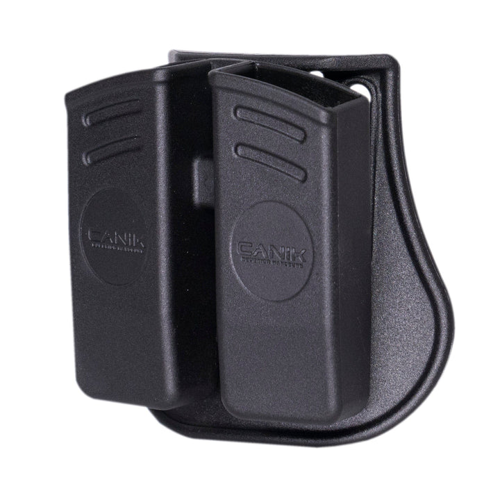 Century Arms Canik Dbl 2 Mag Pouch 9mm Poly/blk Holsters