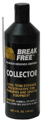 Break Free Break-free Collector Liquid - 4oz. Bottle Cleaning And Gun Care