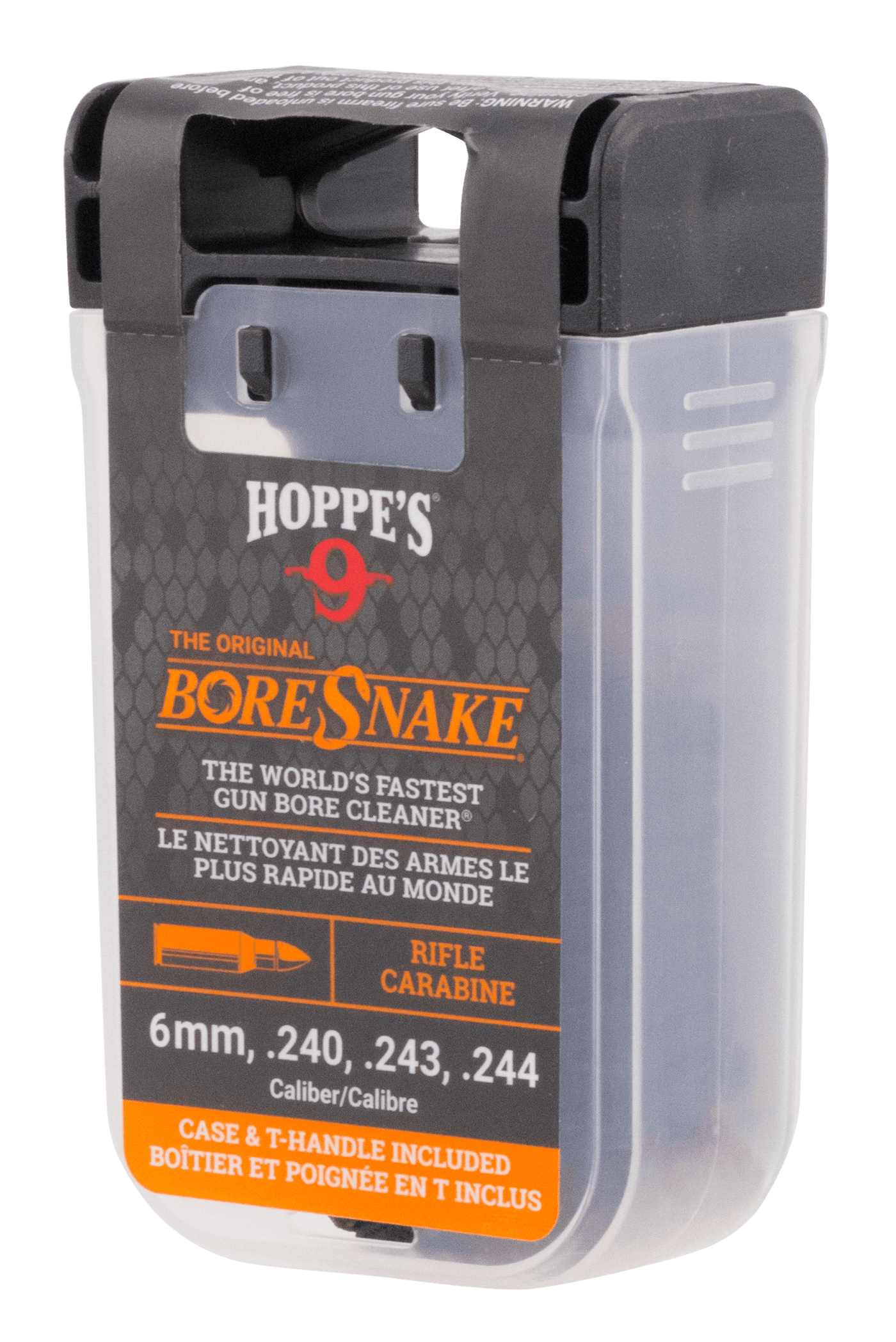 Hoppes Hoppes Den Boresnake Rifle - .6mm/.243/.244 Calibers Cleaning And Gun Care