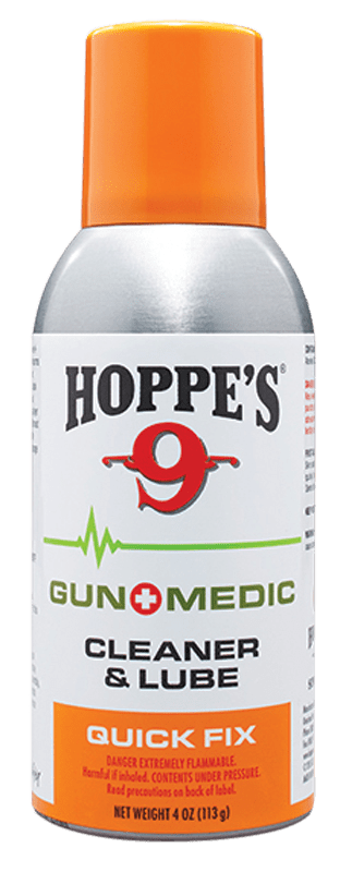 Hoppes Hoppes Gun Medic 4 Oz. Cleaner - & Lube Bio-based Formula Aersl Cleaning And Gun Care