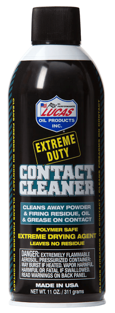 Lucas Oil Lucas Oil 11 Oz Extreme Duty - Contact Cleaner Aerosol Cleaning And Gun Care