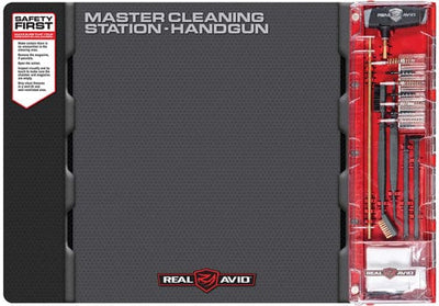 Real Avid Real Avid Master Cleaning Stat - Handgun Cleaning Kit & Mat Cleaning And Gun Care