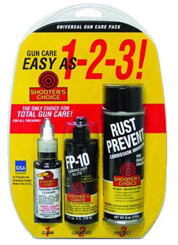 Shooters Choice Shooters Choice Universal Gun - Gun Care Chemicals Kit Cleaning And Gun Care