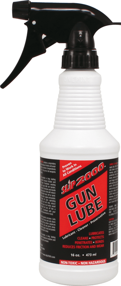 Slip 2000 Slip 2000 16oz. Gun Lube - All In One Synthetic Lubricant Cleaning And Gun Care