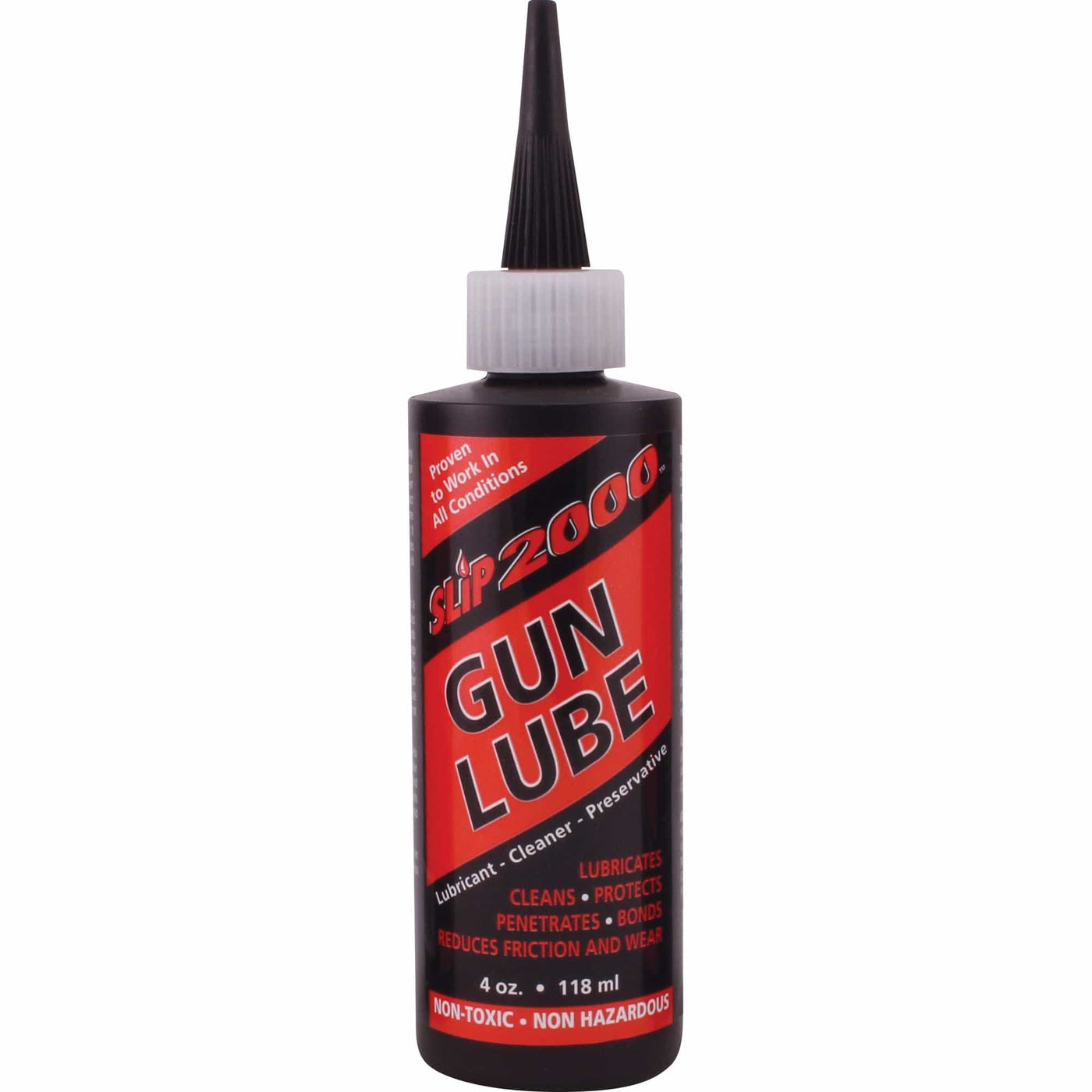 Slip 2000 Slip 2000 4oz. Gun Lube - All In One Synthetic Lubricant 4 oz Cleaning And Gun Care