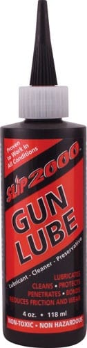 Slip 2000 Slip 2000 4oz. Gun Lube - All In One Synthetic Lubricant 4 oz Cleaning And Gun Care