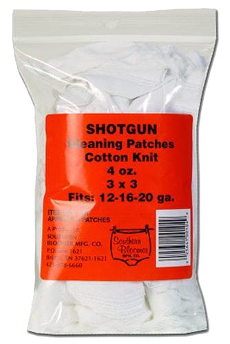 Southern Bloomers Southern Bloomer Shotgun - Cleaning Patch 3"x3" 85-pack Cleaning And Gun Care