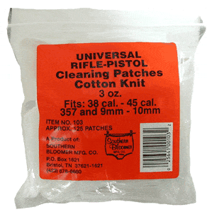 Southern Bloomers Southern Bloomer Universal - Cleaning Patch 2.5"x2.5" 125pk Cleaning And Gun Care