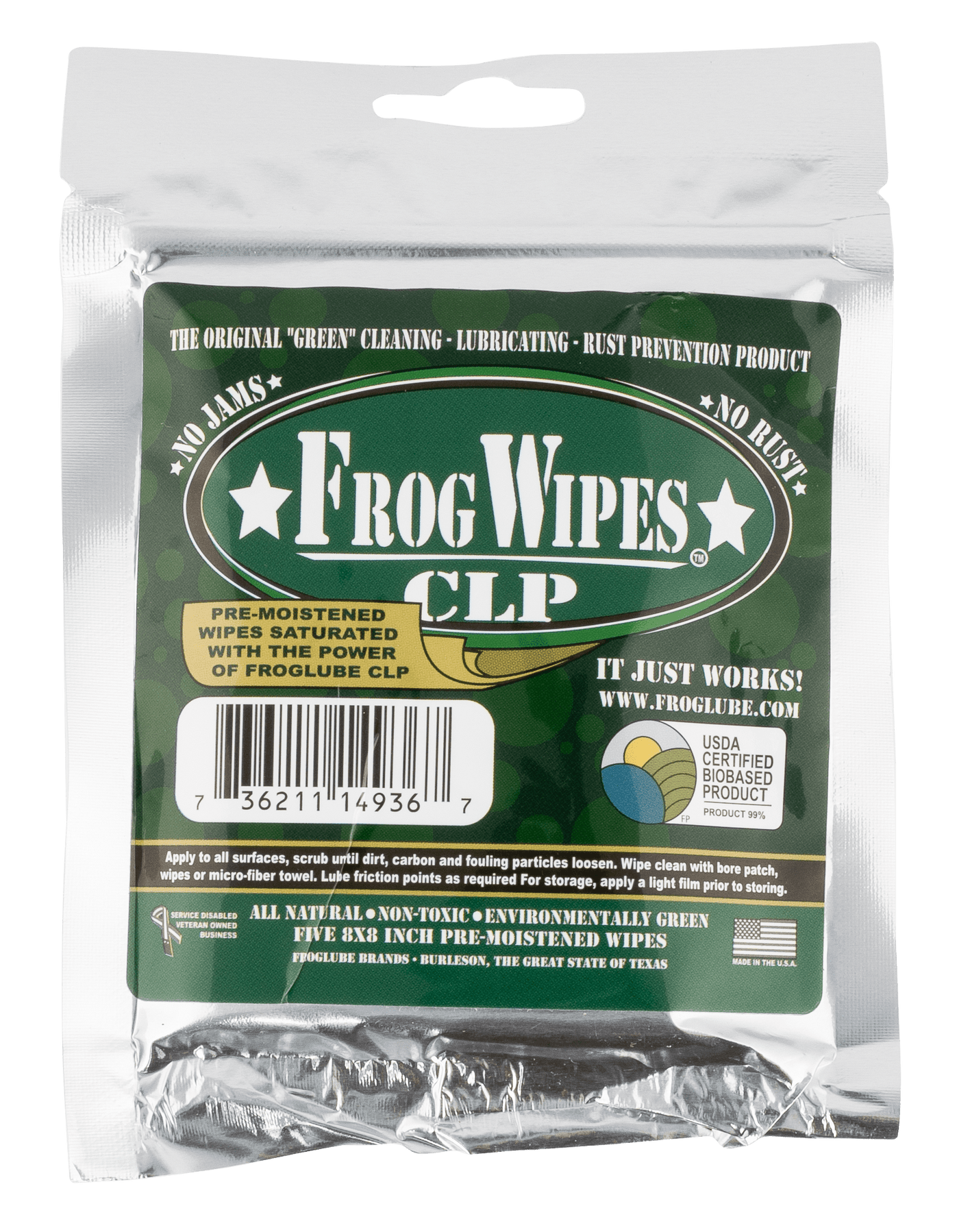 FrogLube Froglube Clp Frogwipes Cleaning Equipment