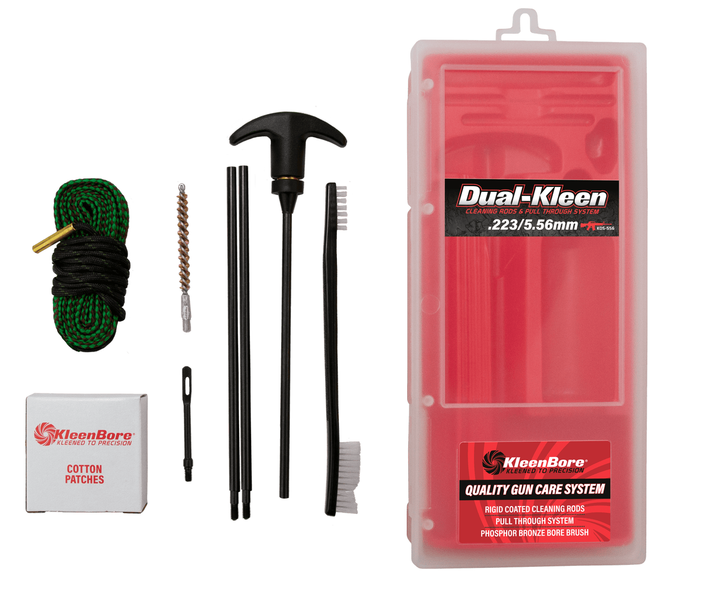 Kleen-Bore Kleen Br Dual-kleen Kit.223/5.56 Cleaning Equipment