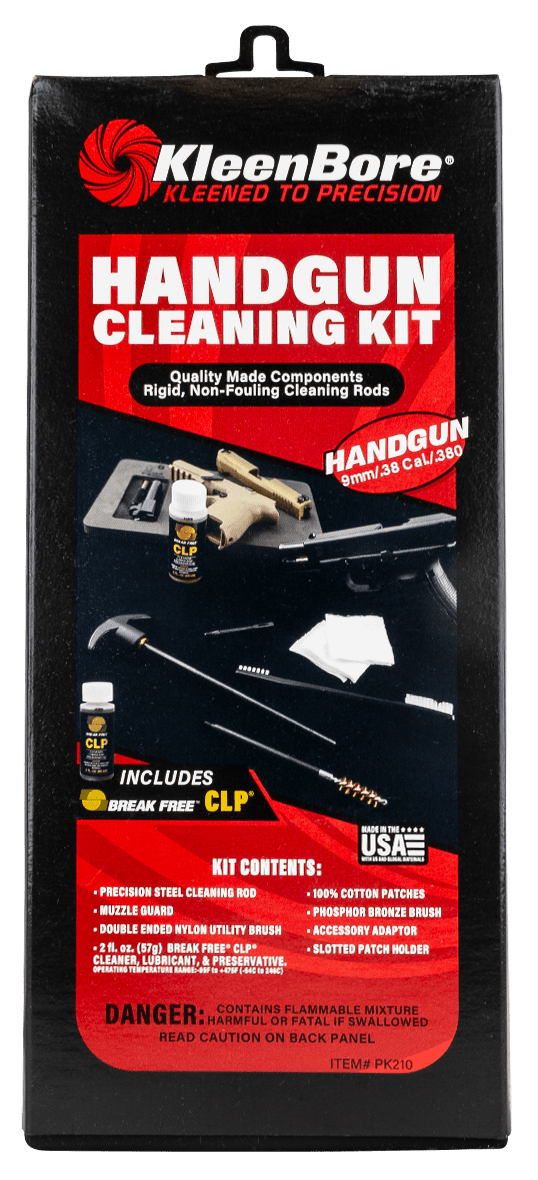 Kleen-Bore Kleen Br Hg 38/357/9mm Cln Kit Cleaning Equipment