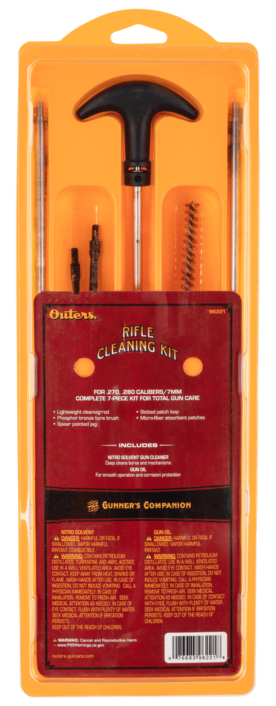 Outers Outers 270/284/7mm Rfl Clng Kit Clam Cleaning Equipment