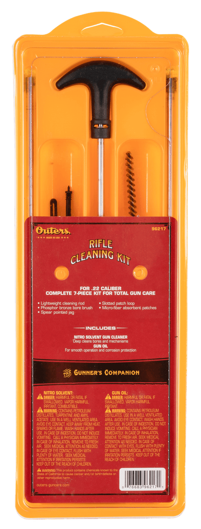 Outers Outers 30cal Rfl Clng Kit Clam Cleaning Equipment