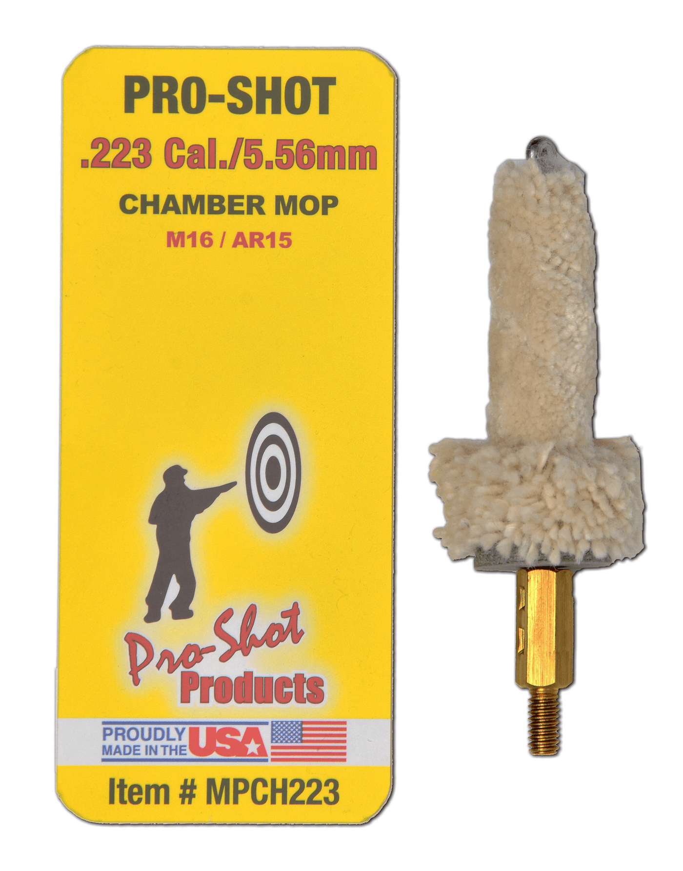 Pro-Shot Products Pro-shot Chamber Mop .223/5.56 Cleaning Equipment