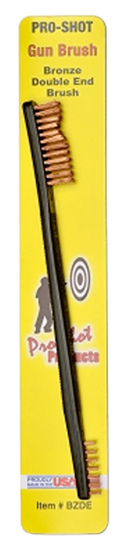 Pro-Shot Products Pro-shot Gun Brush Double End Bronze Cleaning Equipment