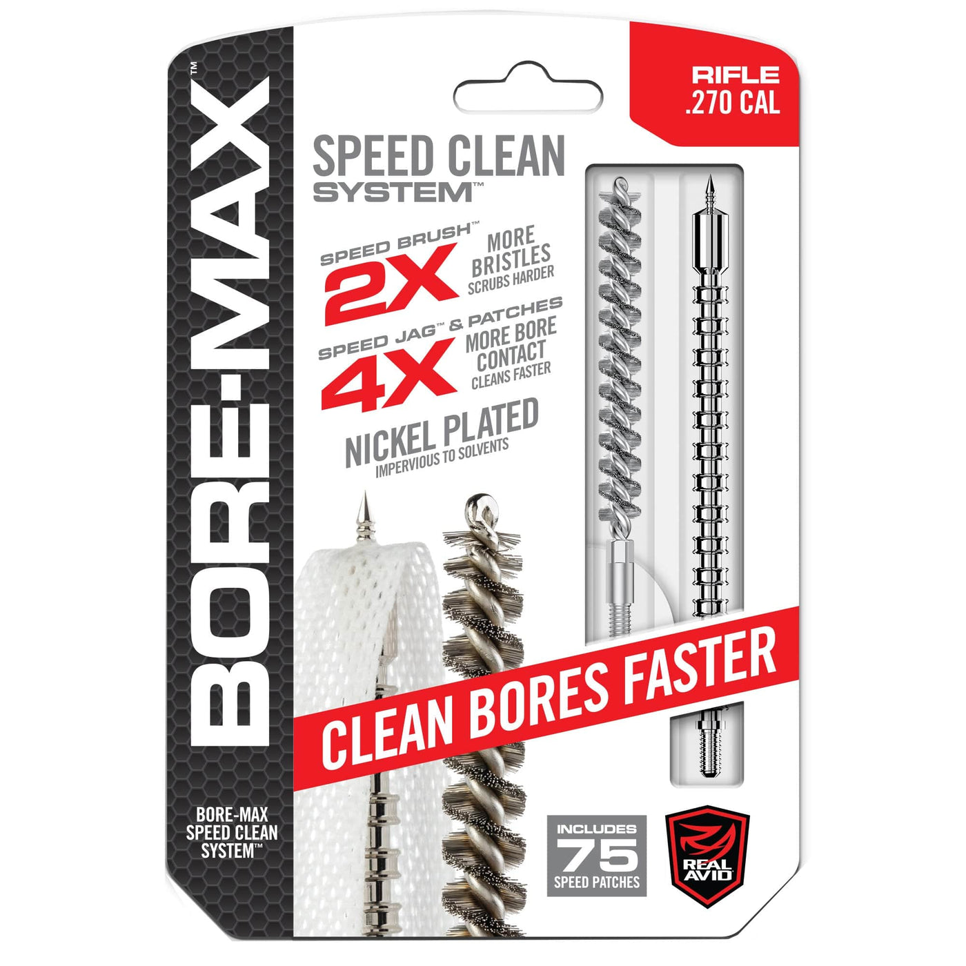 Real Avid Real Avid Bore Max Kit .40cal Cleaning Equipment