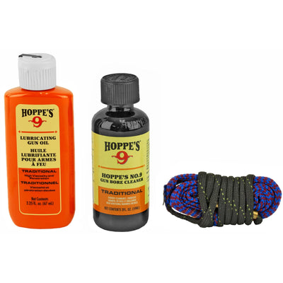 Hoppes Hoppes 1.2.3. Done .40s&w/.41/ - 10mm Pistol Cleaning Kit< 40 cal Cleaning Kits