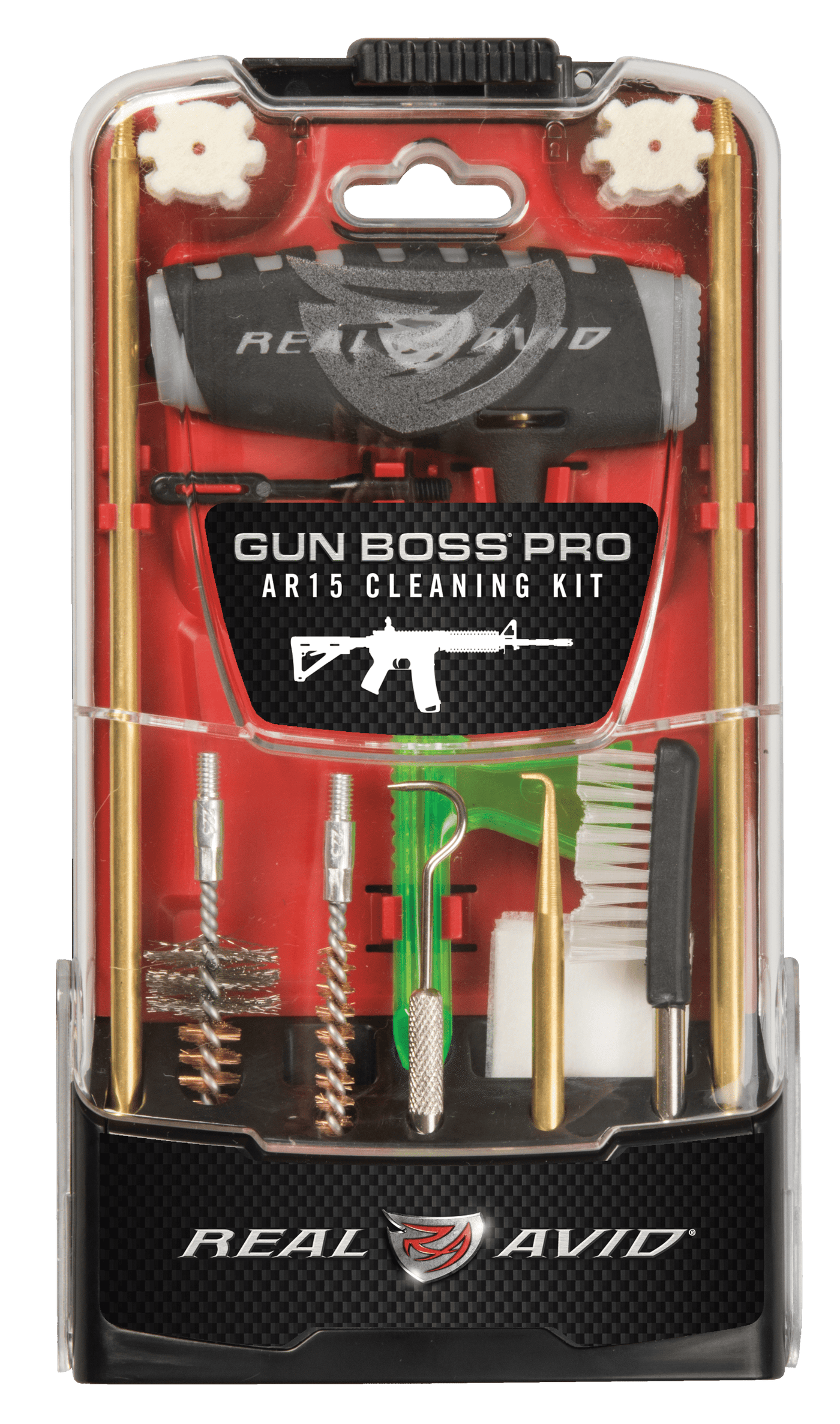 Real Avid Real Avid Gun Boss Pro Ar15 - Cleaning Kit 20-piece Cleaning Kits