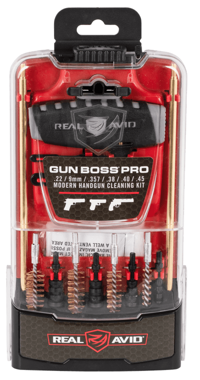 Real Avid Real Avid Gun Boss Pro Handgun - Cleaning Kit 15-piece Cleaning Kits