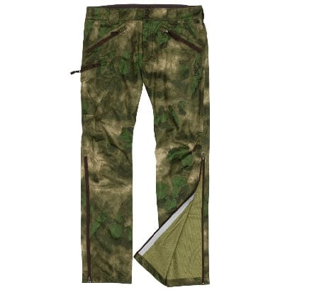 Hell's Canyon Speed Rain Slayer Pants - Forest Green - Leg Zip