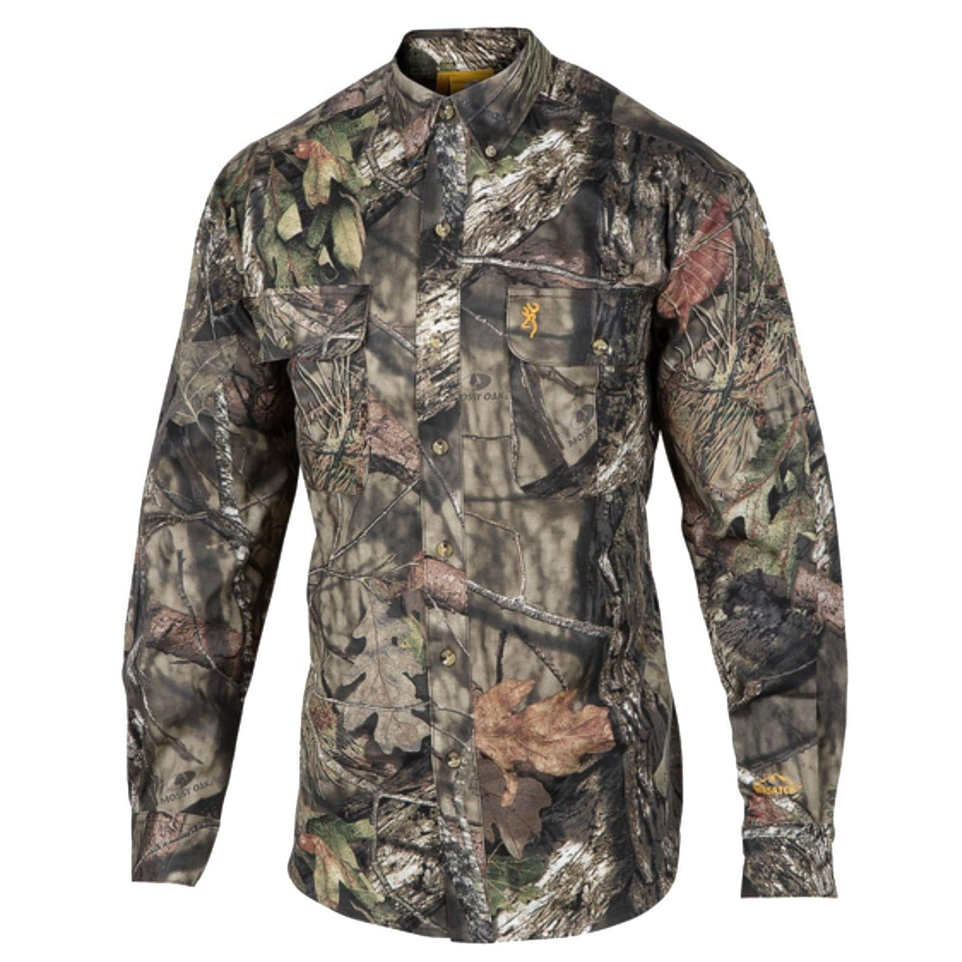 browning hunting gear Browning Wasatch Long Sleeve Shirt, Realtree Max 5 Camo Small