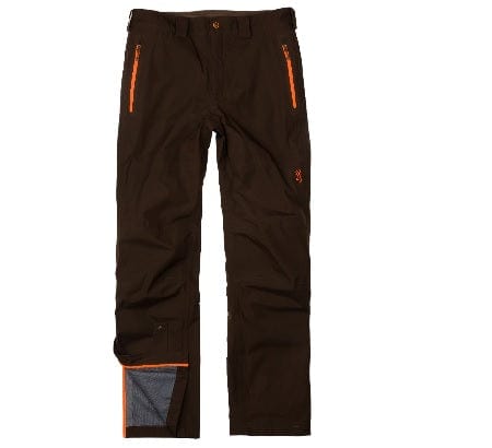 Browning Upland Gore-Tex Pants - Leg Zipper Detail