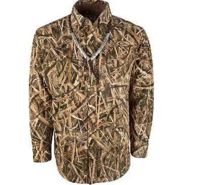 Drake Drake Guardian Flex Shirtket MossyOak Blades / Medium Clothing