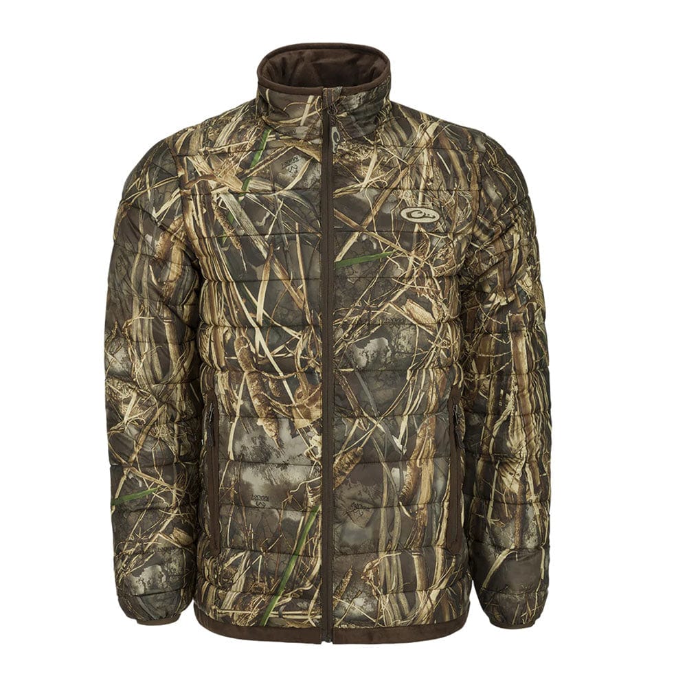 Drake Drake LST Double Down Liner Full Zip Jacket Realtree Max7 / Medium Clothing