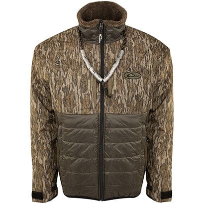 Drake Drake LST Guardian Flex Double Down Eqwader Full Zip Realtree Max5 / Large Clothing