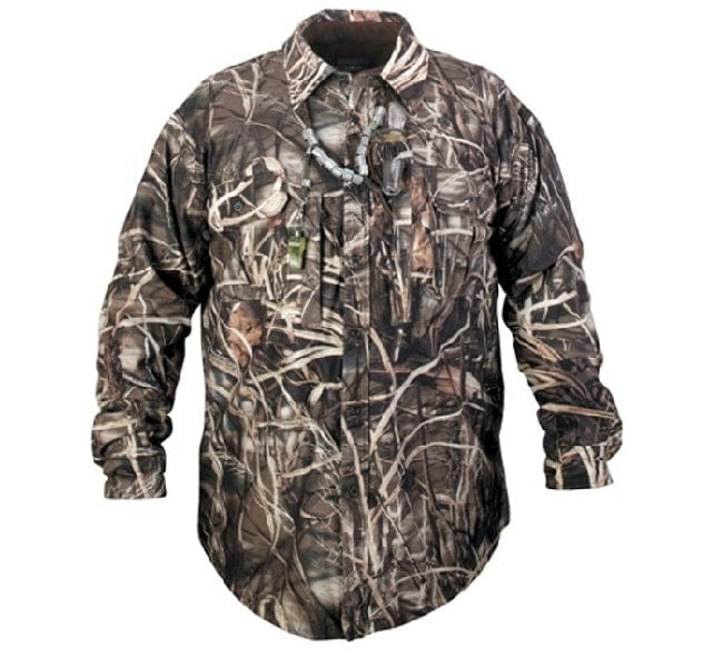 Drake Drake MST Waterproof Fleece Lined Jac-Shirt MossyOak Blades / Medium Clothing