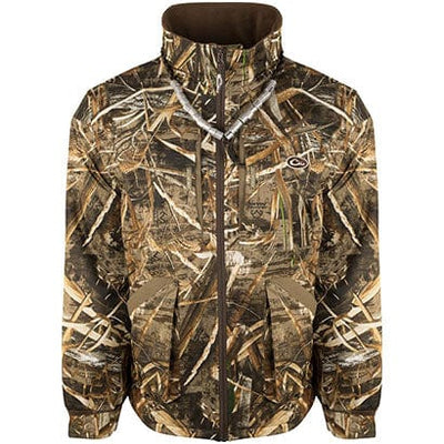 Drake Drake Refuge 3.0 Fleece-Lined Full Zip Jacket MossyOak Blades Habitat / Large Clothing