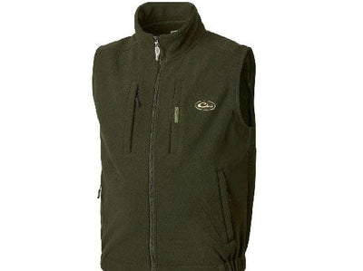 Drake Waterfowl Youth Windproof Layering Vest - Olive