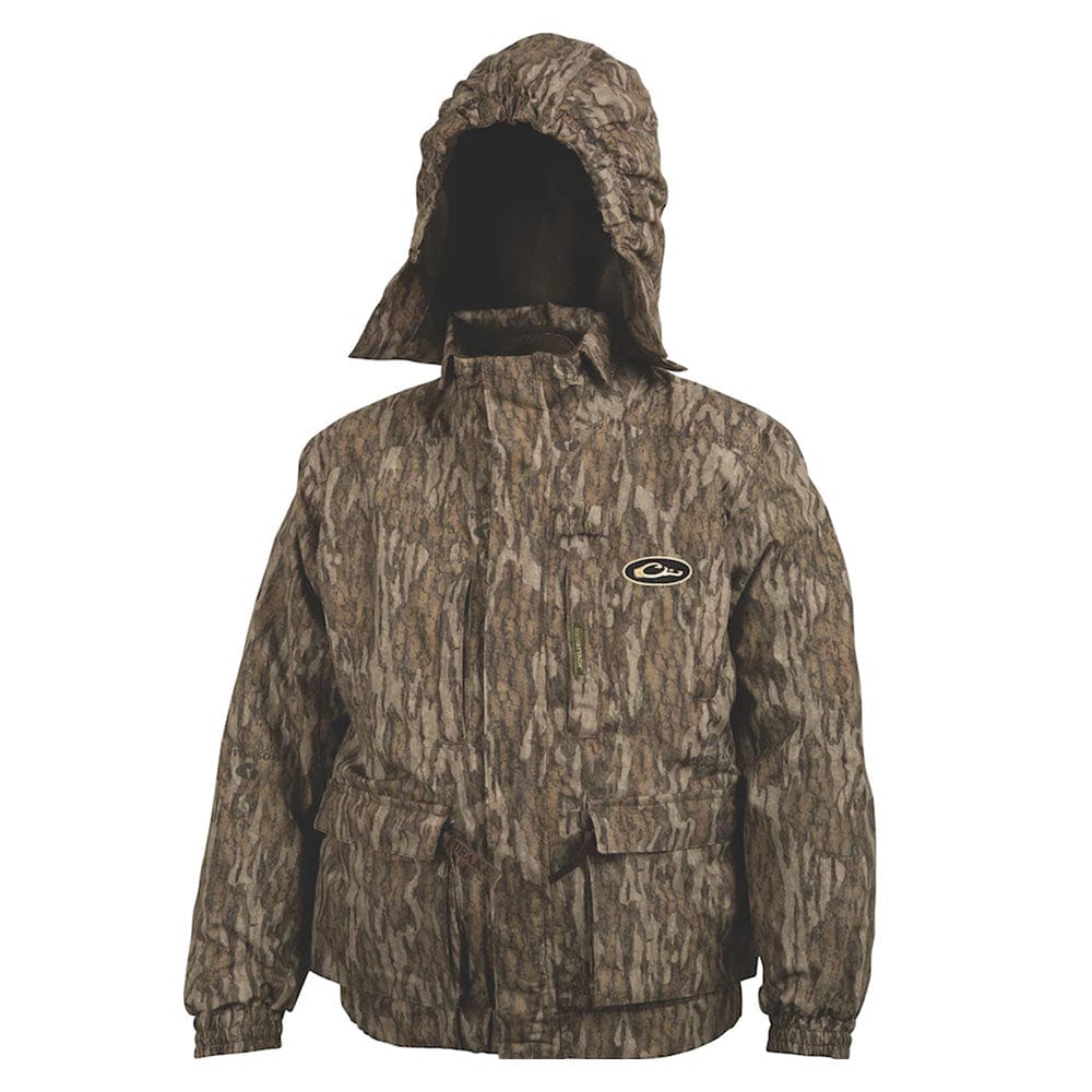 Drake Drake Youth LST Eqwader 3 in 1 Plus 2 Jacket MossyOak Bottomland / 8 Clothing