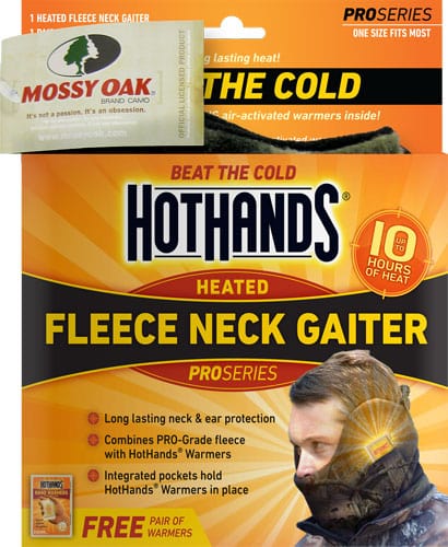 HotHands Hothands Heated Neck Gaiter - Mossy Oak Bu W/free Pck Warmrs Clothing