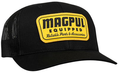 Magpul Industries Magpul Equipped Trckr Hat Blk W/gld Clothing