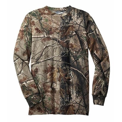 Realtree Diablo Outdoor Long Sleeved Camo Tee Clothing