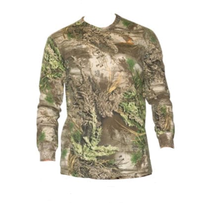 Realtree Diablo Outdoor Long Sleeved Camo Tee Realtree Max1 / X-Large Clothing