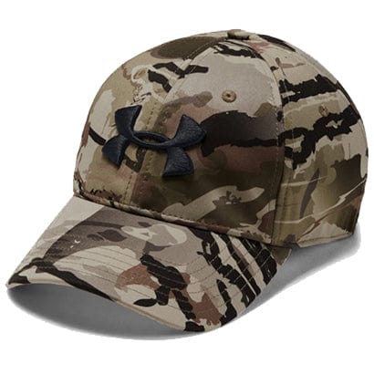 Under Armour Men's UA Camo Stretch Fit Cap Edge - 991 / S/M Clothing