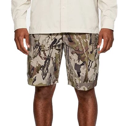 Under Armour Under Armour Mens Fish Hunter Cargo Shorts UA Barren Camo - 999 / 32 Clothing