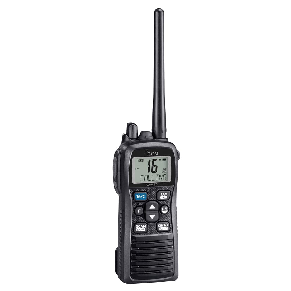 Icom Icom M73 Submersible Handheld VHF Marine Radio - 6W Communication